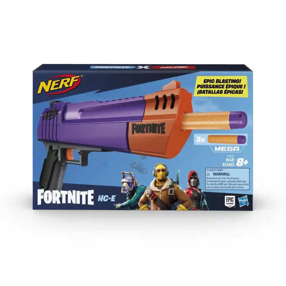 Nerf Set Lanza Dardos Fortnite HC - E E7510