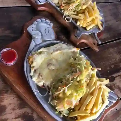 Filete de pollo gratinado