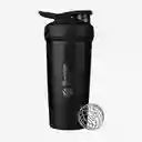 Blender Bottle Botella Strada Stainless Negra Capacidad 24 Oz