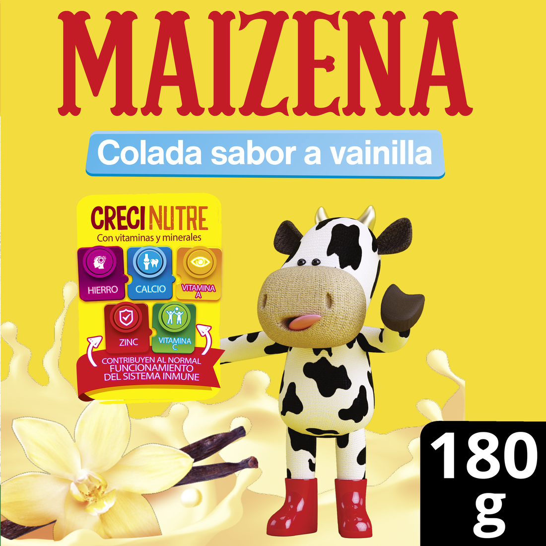 Maizena Colada Sabor a Vainilla 180 g