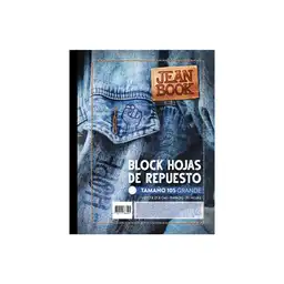 Jean Book Hojas Repuesto Registro 568350