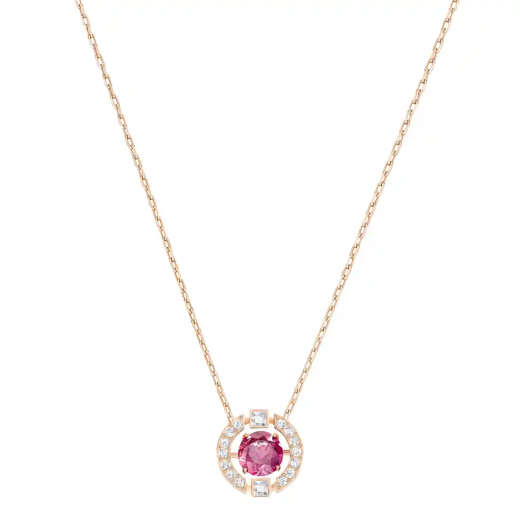 Swarovski Collar Sparkling Dance Necklace Crystal Rose