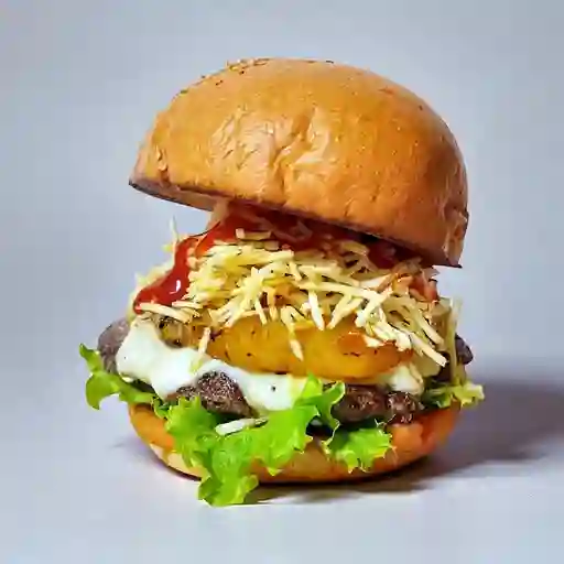 Hamburguesa hawaiana