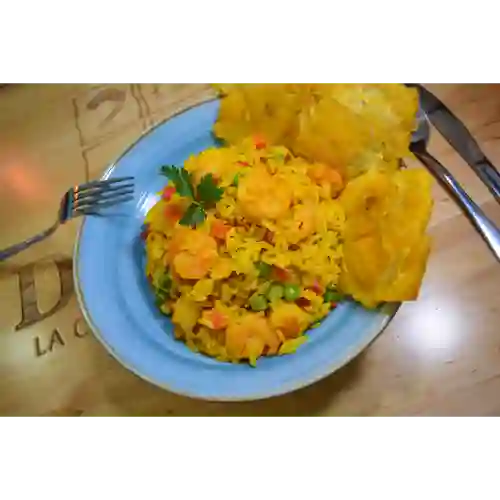 Arroz con Camarones
