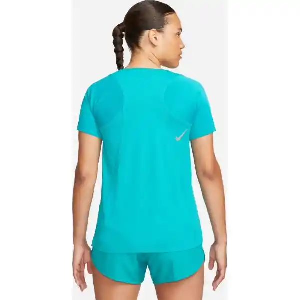 Nike Camiseta Fast Dri-Fit ss Top Para Mujer Azul Talla XS