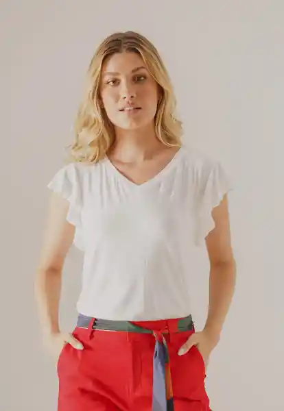 Camiseta de Manga Corta de Ivory Talla S