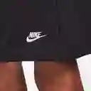 Nike Short Club Knit Para Hombre Negro Talla M