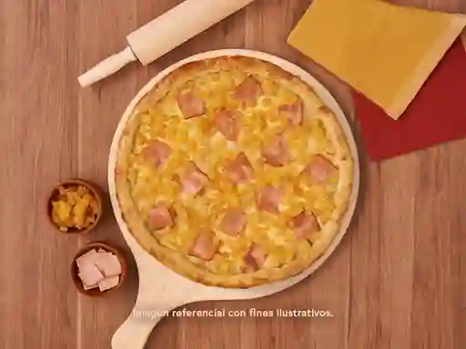 Pizzas Caprichosas Hawaiana Pollo