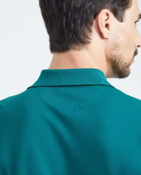 Camiseta Polo Verde Pluvisilva Ultraoscuro T. M Chevignon