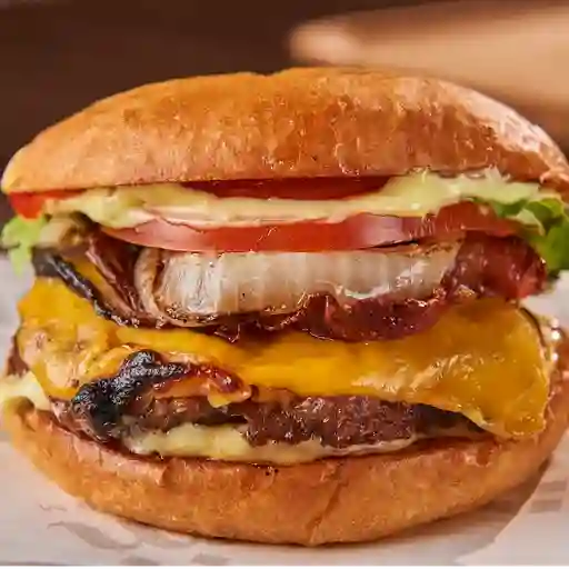Bacon cheese burger