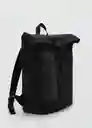 Mochila Bagfold Negro Talla 99 Hombre Mango