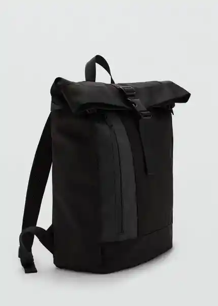 Mochila Bagfold Negro Talla 99 Hombre Mango