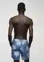 Short Bañador Girasol Navy Talla XL Hombre Mango