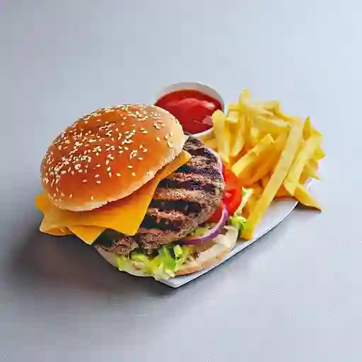 Hamburguesa clasica