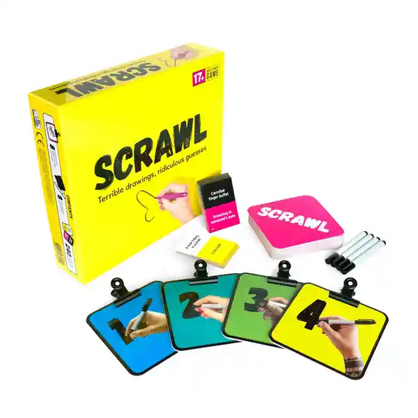 Juego De Mesa Scrawl Mercurio