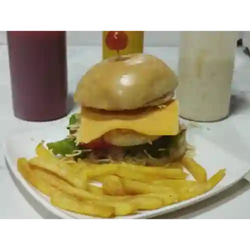 Hamburguesa Doble Queso