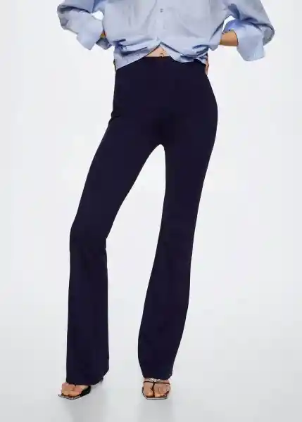 Leggings Delfin Azul Noche Talla S Mujer Mango