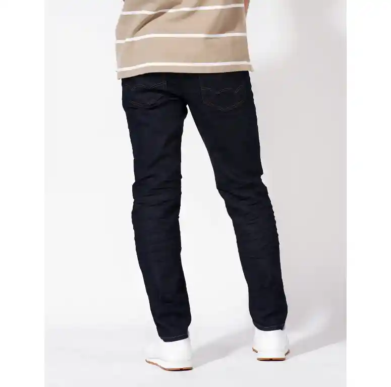 Jean Slim Straight Azul Talla 40 X 32 Hombre American Eagle