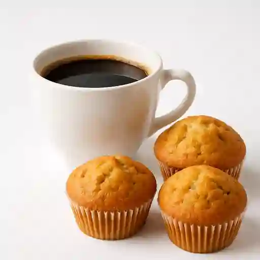 Americano y Muffins