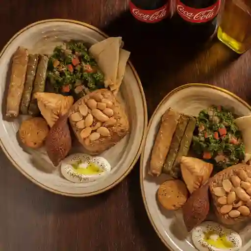 2 Mini mixtos + 2 coca colas