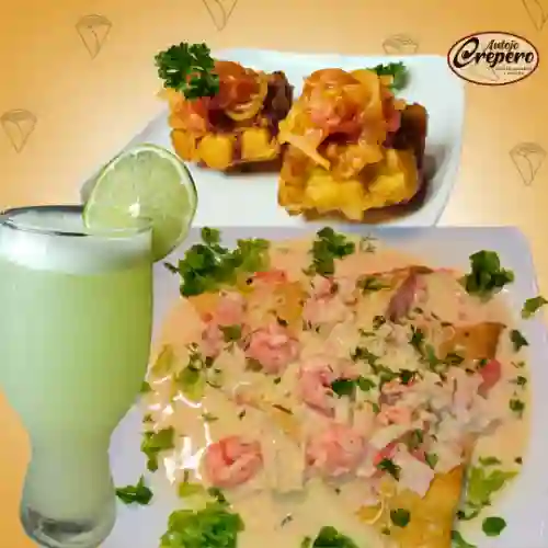 Crepe Mediterraneo en Combo