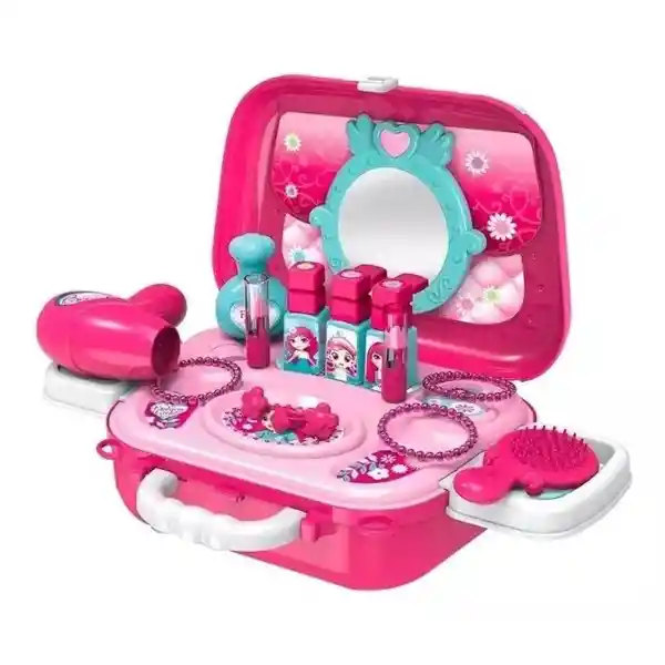 Maletín de Maquillaje de Juguete Para Niña Portátil Monkey