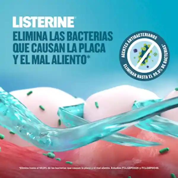 Listerine Enjuague Bucal Sabor Cool Mint