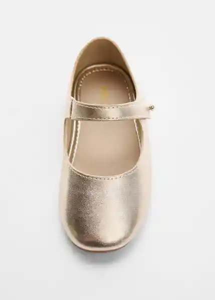 Zapatos Hanna Niñas Oro Talla 27 Mango