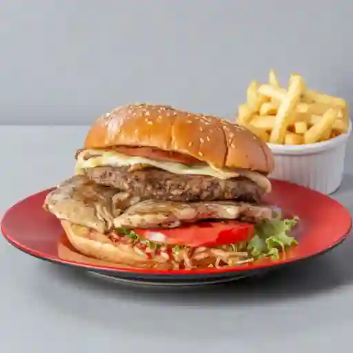 Combo Hamburguesa Mixta Fest