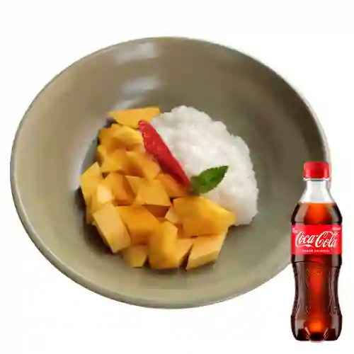 Combo Mango Sticky Rice + Coca Cola Original 400 ml
