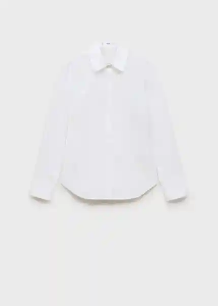 Camisa Sofia Blanco Talla M Mujer Mango
