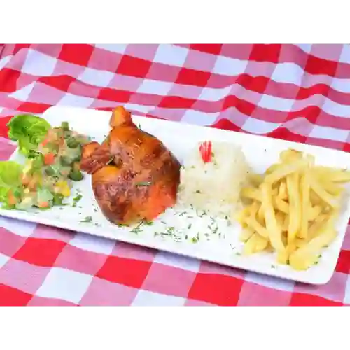 Bandeja con Pollo Asado