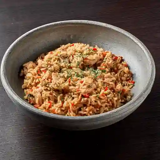 Arroz chaufa mixto