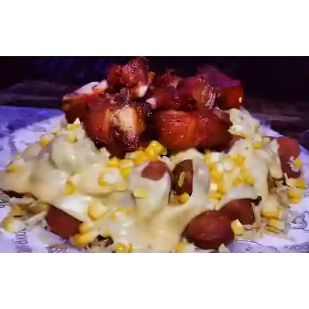Salchipapa Popetas para 2