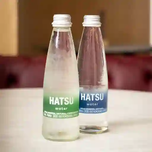 Agua con gas hatsu