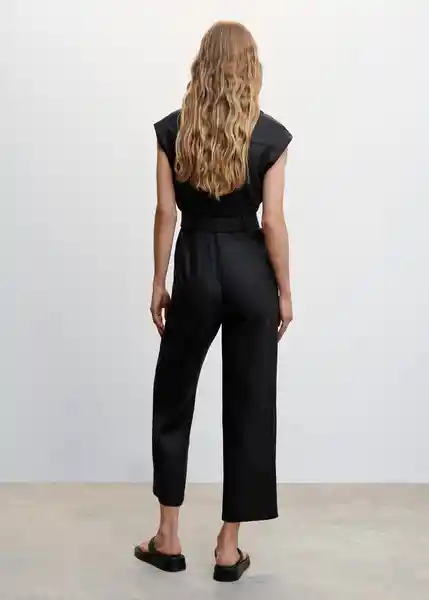 Enterizo Mono Quito Negro Talla 26 Mujer Mango