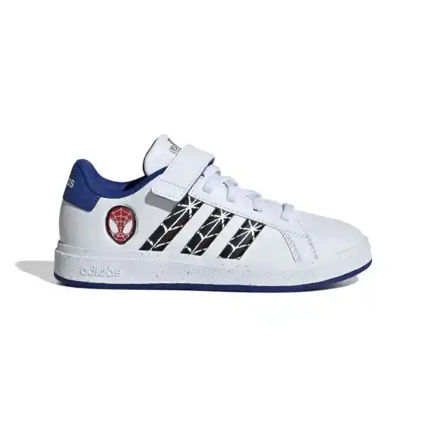 Adidas Zapatos Grand Court Spider-man El K Niño Blanco 3 IF0925