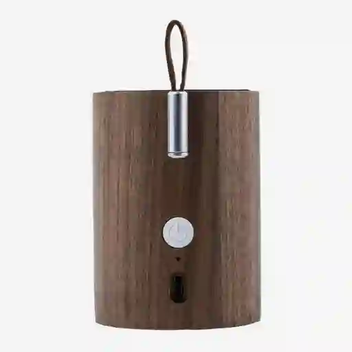 Gingko Parlante Drum Con Luz Walnut