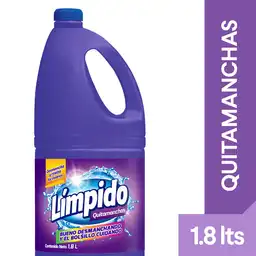 Quitamanchas Límpido Ropa Color 1.8 lt