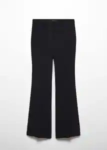 Pantalón Tortuga Negro Talla 42 Mujer Mango