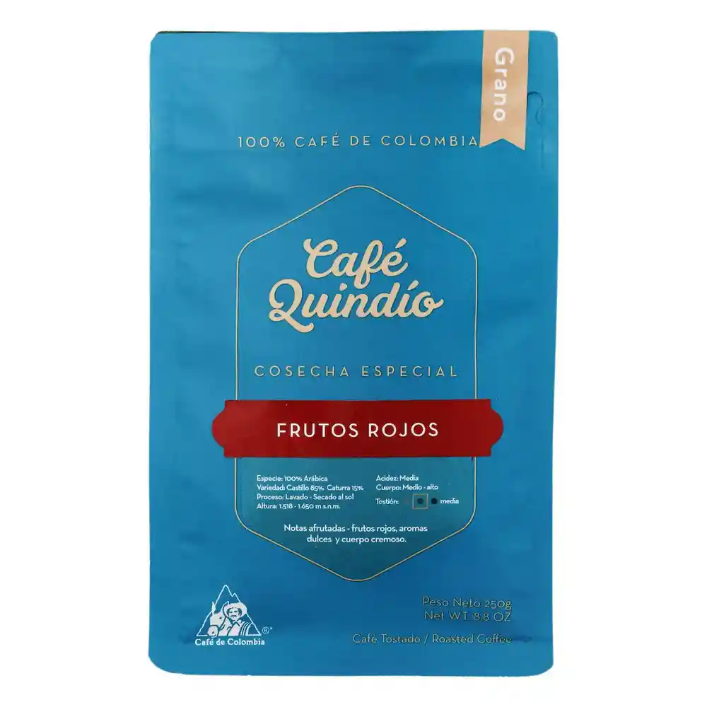  Cafe Tostado Frutos Rojos Café Quindio 