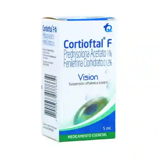 Cortioftal F Suspensión Oftálmica (1 %/ 0.12 %)