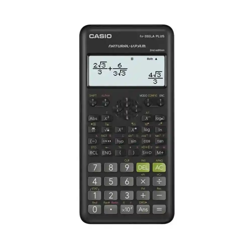 Casio Calculadora Científica Fx-350 La Plus