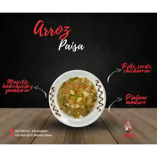 Arroz Paisa Megafamiliar (6 Libras)