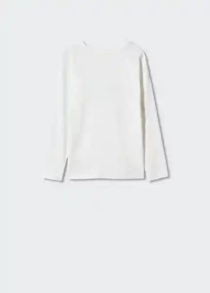 Camiseta Stay Offwhite Talla 06 Niños Mango