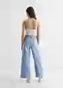 Pantalón Jean Culotte Bleach Talla 18 Mango Girl Mango