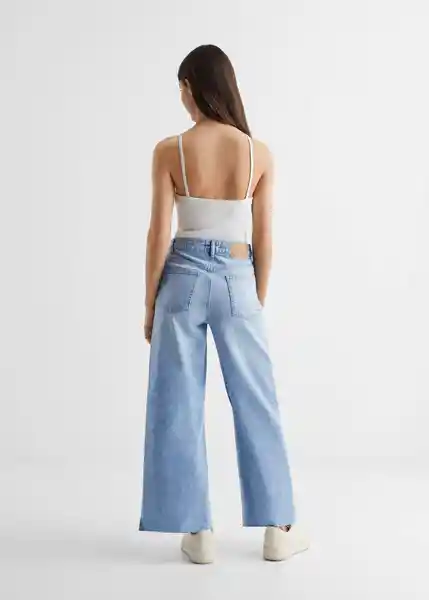 Pantalón Jean Culotte Bleach Talla 18 Mango Girl Mango