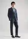 Camisa Emérito Celeste Talla L Hombre Mango