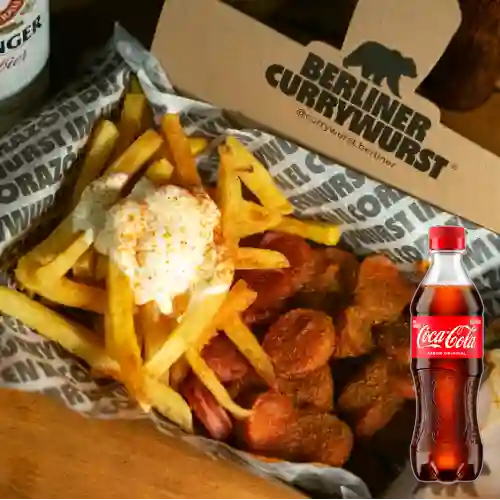Combo Currywurst Curry + Coca Cola Original 400 ml