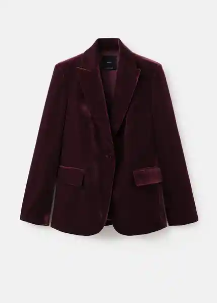 Blazer Americana Combi Granate Talla XL Mujer Mango Rappi Blazer Americana Combi Granate Talla XL Mujer Mango Rappi